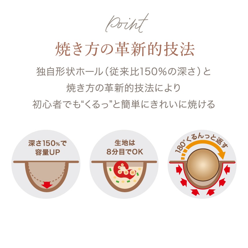 感動！たこ焼きマイスター ハーフ　ATM-809