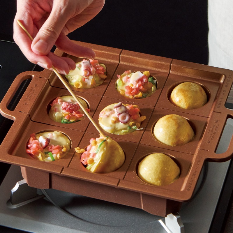 感動！たこ焼きマイスター プレート　ATM-P8809