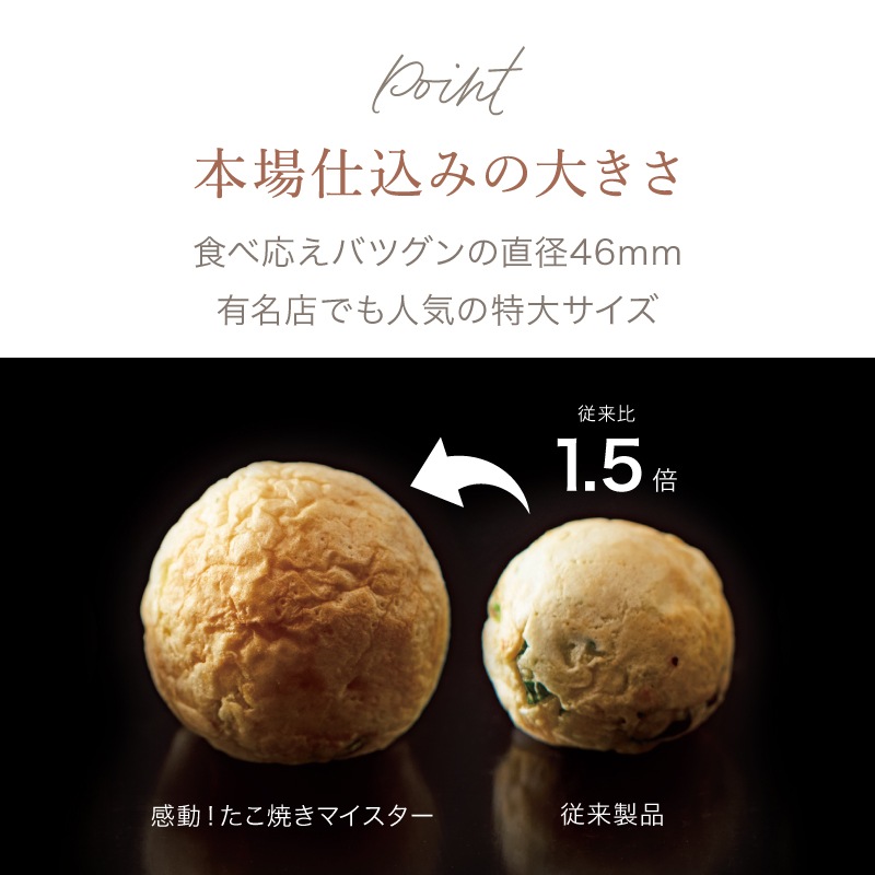 感動！たこ焼きマイスター プレート　ATM-P8809