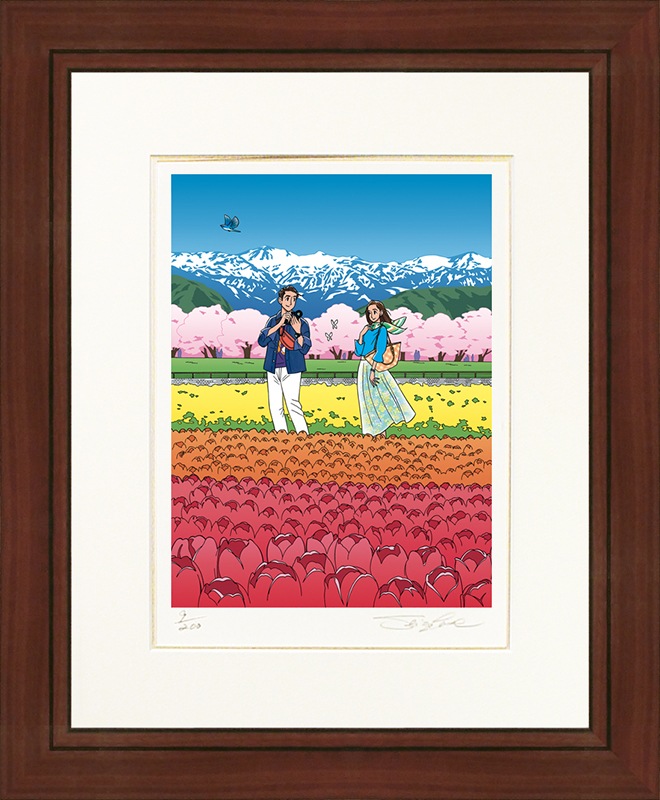 版画「春爛漫のカルテット」 | 版画・アートポスター | APPLE FARM