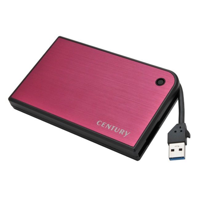 Century センチュリー MOBILE BOX USB3.0 SATA6G 色:マゼンタ×ブラック