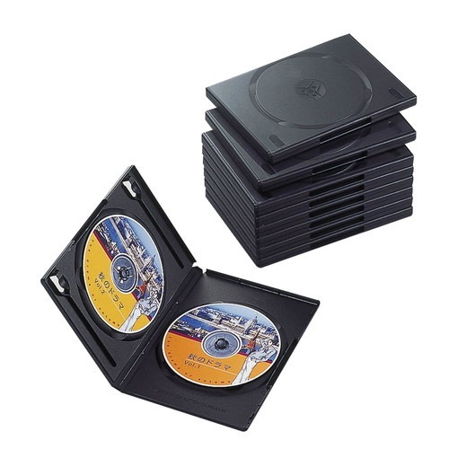 ELECOM エレコム CCD-DVD06BK 【キャンセル不可・北海道沖縄離島配送不可】