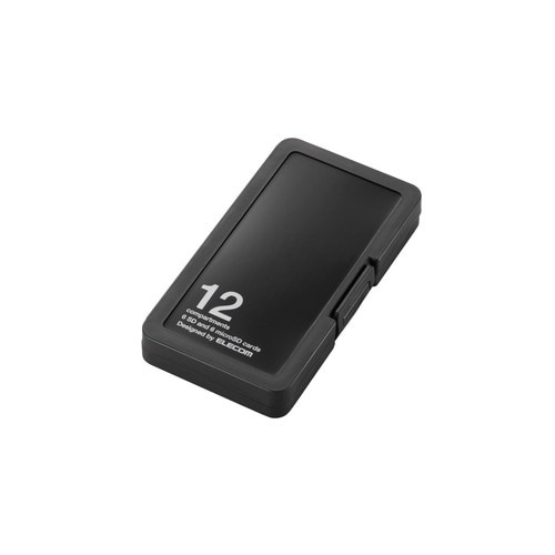 ELECOM エレコム CMC-SDCPP12BK 【キャンセル不可・北海道沖縄離島配送不可】