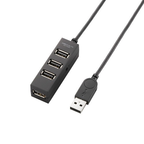 ELECOM ���쥳�� U2H-TV003SBK �ڥ���󥻥��Բġ��̳�ƻ����Υ�������Բġ�