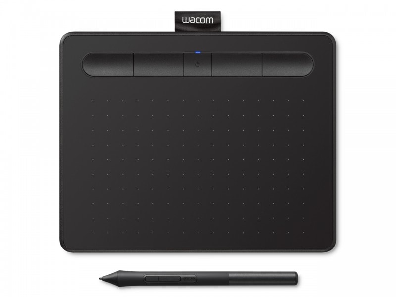 ペンタブレット ワコム(WACOM) Intuos Smallワイヤレス CTL-4100WL/K0 (ブラック 入力範囲(幅x奥行):152x95mm 筆圧レベル:4096レベル 幅x高さx奥行:200x8.8x160mm) 【キャンセル不可・北海道沖縄離島配送不可】