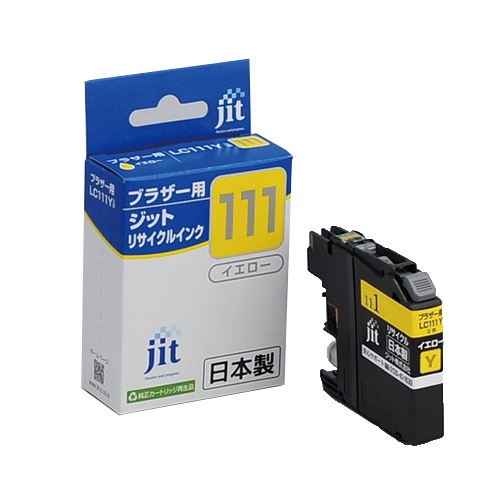 リサイクルインク JIT-B111Y [ ブラザー LC111Y 互換 ]【キャンセル不可・北海道沖縄離島配送不可】 -お取り寄せ-