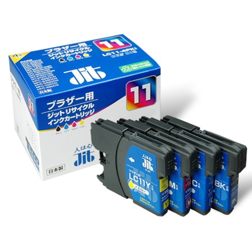 �ꥵ�����륤�� JIT-B114P [ �֥饶�� LC11-4PK �ߴ� ]�ڥ���󥻥��Բġ��̳�ƻ����Υ�������Բġ� -������-