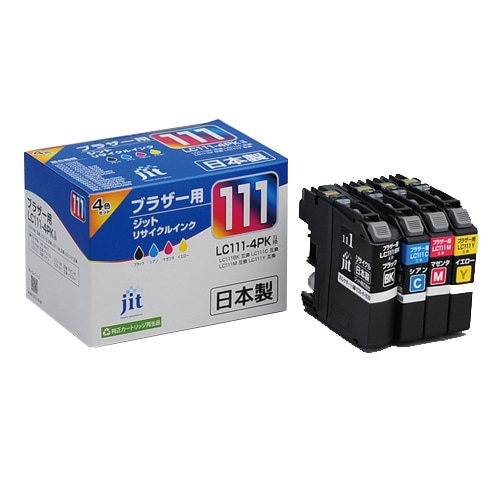 ジット ブラザー(Brother) LC111-4PK 4色セット対 カテゴリ 【公式通販】