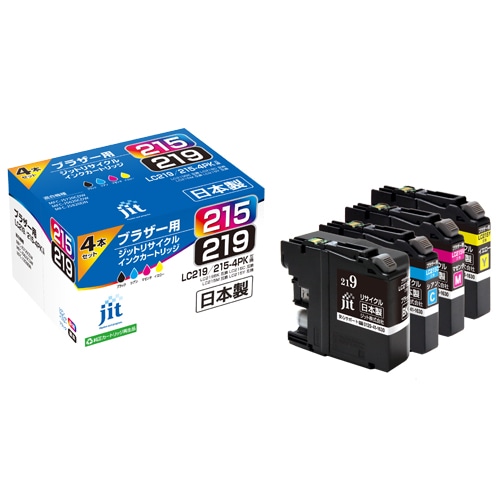 ꥵ륤 JIT-B2192154P [ ֥饶 LC219/215-4PK ߴ ]ڥ󥻥Բġ̳ƻΥԲġ --
