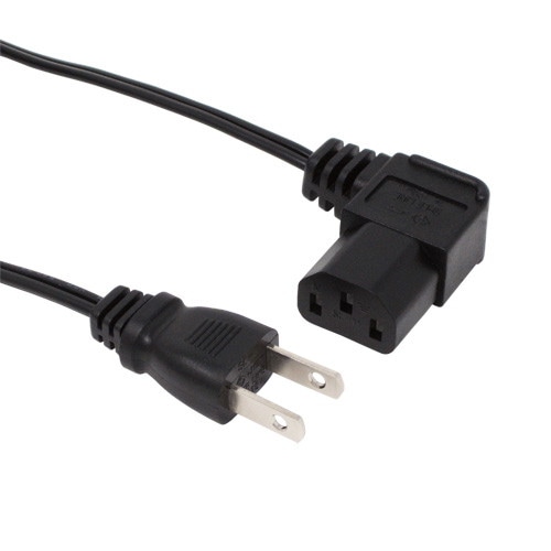 AINEX �����ͥå��� ACP-15L-BK AC�Ÿ������֥� �˺�L�������� 1.5m �֥�å�