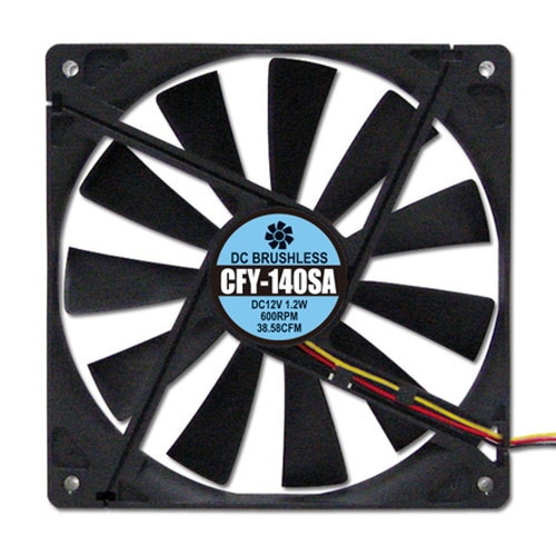 AINEX �����ͥå��� CFY-140SA �������ѥե���140mm �Ų������� 600rpm��10%��38.58CFM��7dB(A)��