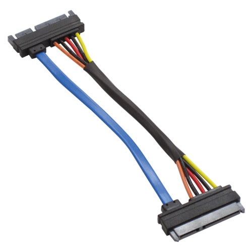 AINEX アイネックス SAT-15EXPA シリアルATA延長ケーブル 電源セットコネクタ 15cm