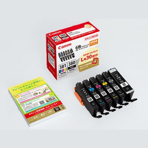 CANON キヤノン BCI-381+380/6MP お取り寄せ