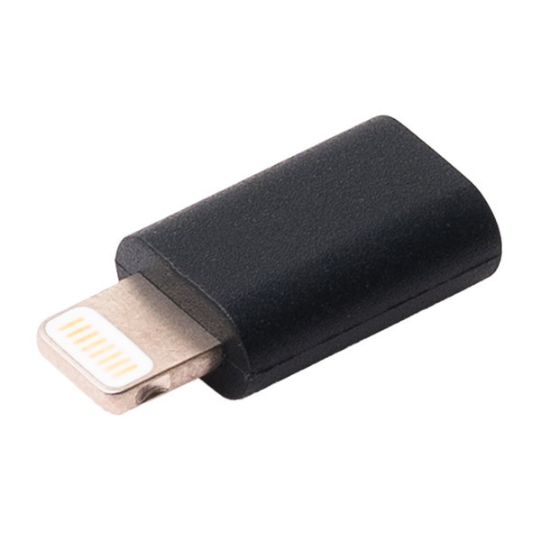 ミヨシ USB2.0 microB、ライトニング変換アダプタ USA-MCL お取り寄せ