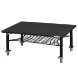 Bauhutte バウヒュッテ ゲーミングちゃぶ台 BHT-800-BK 【代引・日時指定・キャンセル不可・北海道沖縄離島配送不可】 -メーカー直送- ※メーカー在庫欠品中