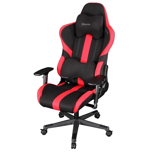 Bauhutte バウヒュッテ ゲーミングチェア プロシリーズ リクライニング 4D稼働アームレスト採用 レッド RS-950RR-RD 【代引・日時指定・キャンセル不可・北海道沖縄離島配送不可】 -メーカー直送- ※メーカー在庫欠品中