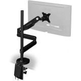 Bauhutte バウヒュッテ ロングモニターアームGS シングル ガス圧式 43インチ対応 ブラック BMA-1GS-BK 【代引・日時指定・キャンセル不可・北海道沖縄離島配送不可】 -メーカー直送- ※メーカー在庫欠品中