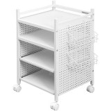 Bauhutte バウヒュッテ ゲーム機収納ラック スライダー式 ホワイト BHS-380G-WH 【代引・日時指定・キャンセル不可・北海道沖縄離島配送不可】 -メーカー直送- ※メーカー在庫欠品中