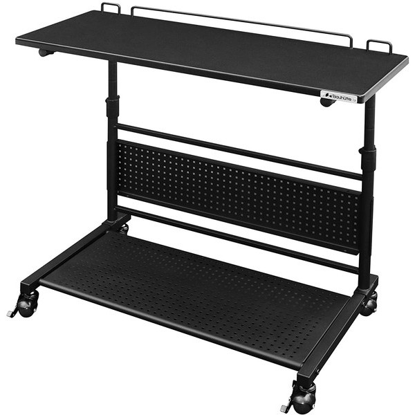 Bauhutte ロング サイド テーブル 昇降　BHT-800S-BK 4589946143515 Bauhutte バウヒュッテ ロングサイドテーブル 昇降式