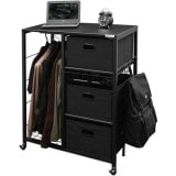 Bauhutte バウヒュッテ ハンガーテーブル BHT-830-BK 【代引・日時指定・キャンセル不可・北海道沖縄離島配送不可】 -メーカー直送- ※メーカー在庫欠品中