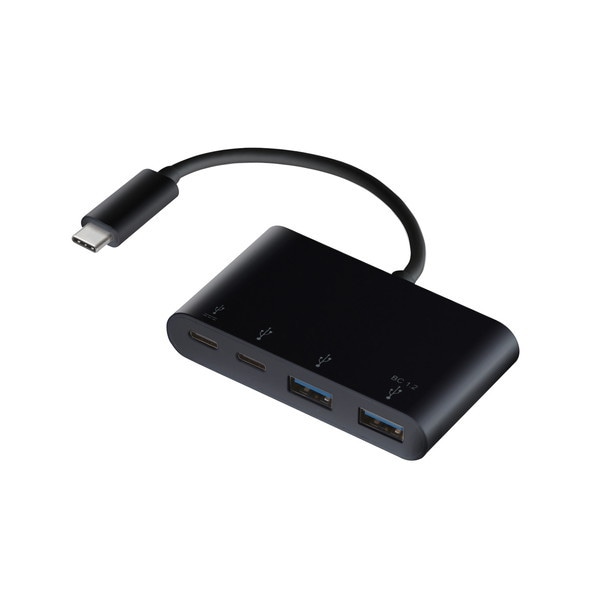 ELECOM エレコム U3HC-A424P10BK 【キャンセル不可・北海道沖縄離島配送不可】