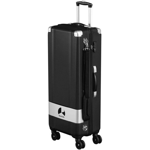 4589946143553 Bauhutte バウヒュッテ スリムスーツケース BCK-800-BK