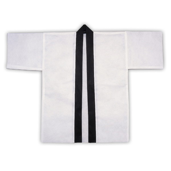 ARTEC アーテック 運動会・発表会・イベント ハッピ カラー不織布ハッピ 子供用 J 白 商品番号 1291 お取り寄せ