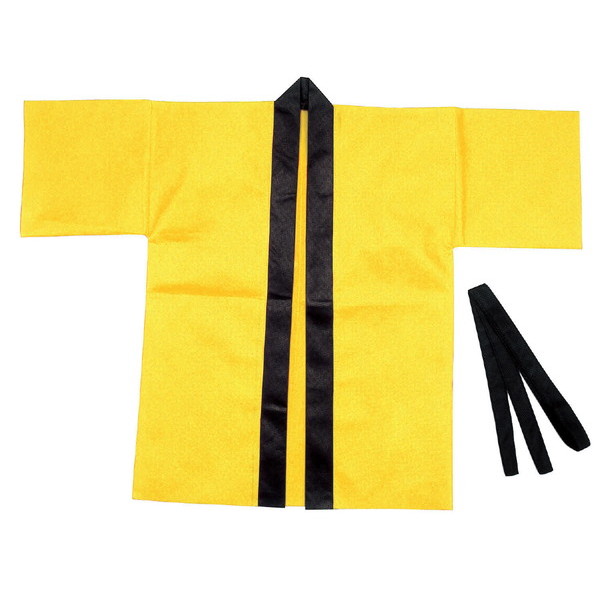 ARTEC アーテック 運動会・発表会・イベント ハッピ カラー不織布ハッピ 子供用 S 黄 商品番号 1297 お取り寄せ