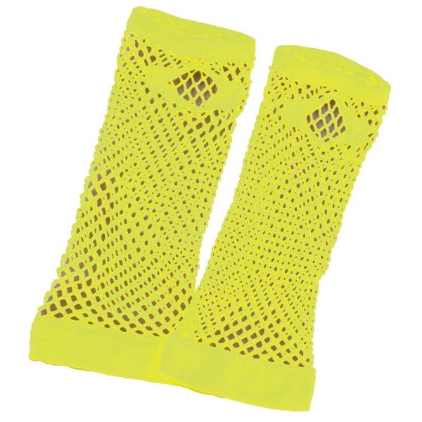 ARTEC アーテック 運動会・発表会・イベント 運動会・競技・演技・小道具・イベント カラーメッシュグローブ蛍光イエロー 商品番号 2895 お取り寄せ