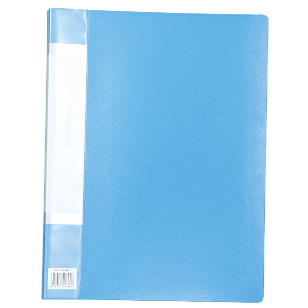 ARTEC アーテック 学童文具 ファイル・収納 クリアブックB 厚 A4 20ポケット ブルー 商品番号 3146 お取り寄せ