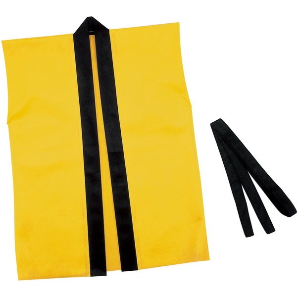 ARTEC アーテック 運動会・発表会・イベント ハッピ カラー不織布ハッピ子供用袖無 J 黄 商品番号 4102 お取り寄せ