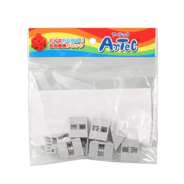 ARTEC アーテック 知育ブロック Artecブロック Artecブロック 三角A 8P 薄グレー 商品番号 77811 お取り寄せ