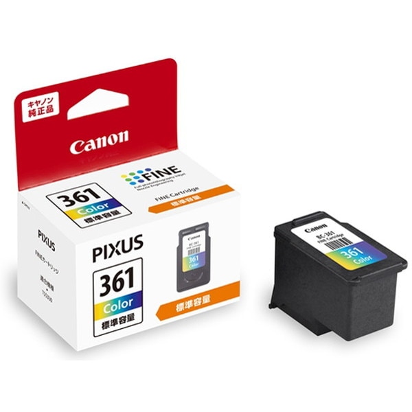 CANON キヤノン 3色(C/M/Y)カラー(ヘッド/インク一体型) BC-361 お取り寄せ