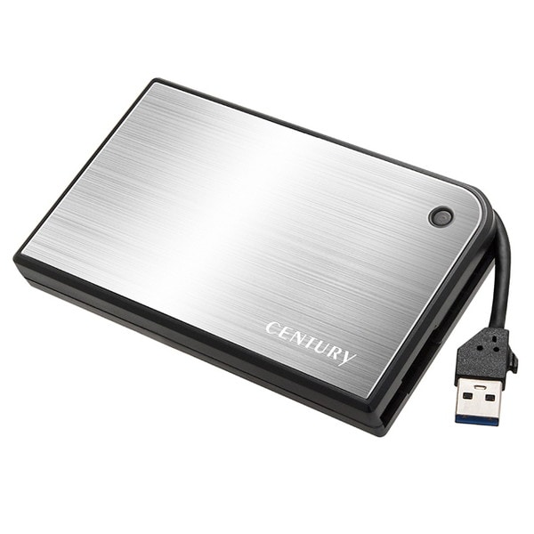 Century センチュリー MOBILE BOX USB3.0 SATA6G 色:シルバー×ブラック
