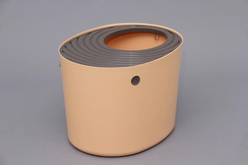 アイリスオーヤマ 上から猫トイレ PUNT-530 オレンジ 0501-4967576242899-ds -お取り寄せ品-【キャンセル不可・北海道沖縄離島配送不可】