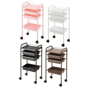 西村製作所 C−225カラーワゴン ブラウン 【メーカー直送のため代引・日時指定不可】【北海道沖縄離島不可】