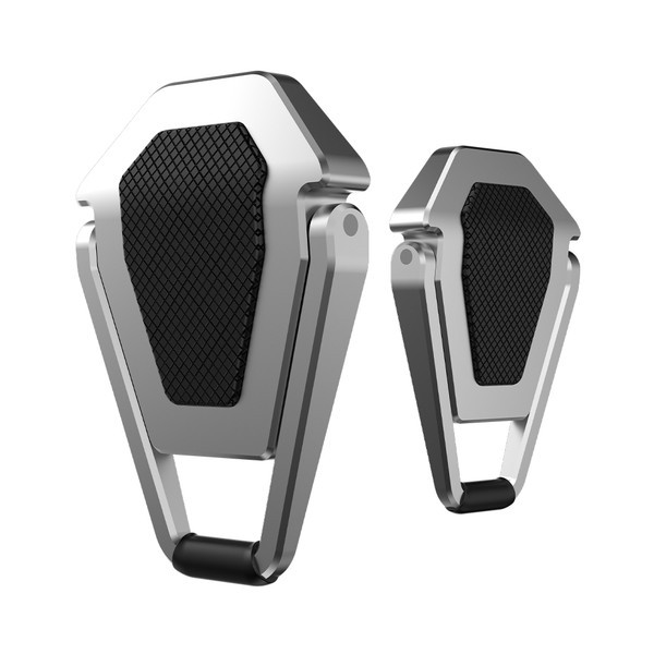 OWLTECH 9インチ~21インチのノートパソコン対応 貼り付けるだけ コンパクトメタルスタンド OWL-PCSTD02-SI 【キャンセル不可・北海道沖縄離島配送不可】 -お取り寄せ品-