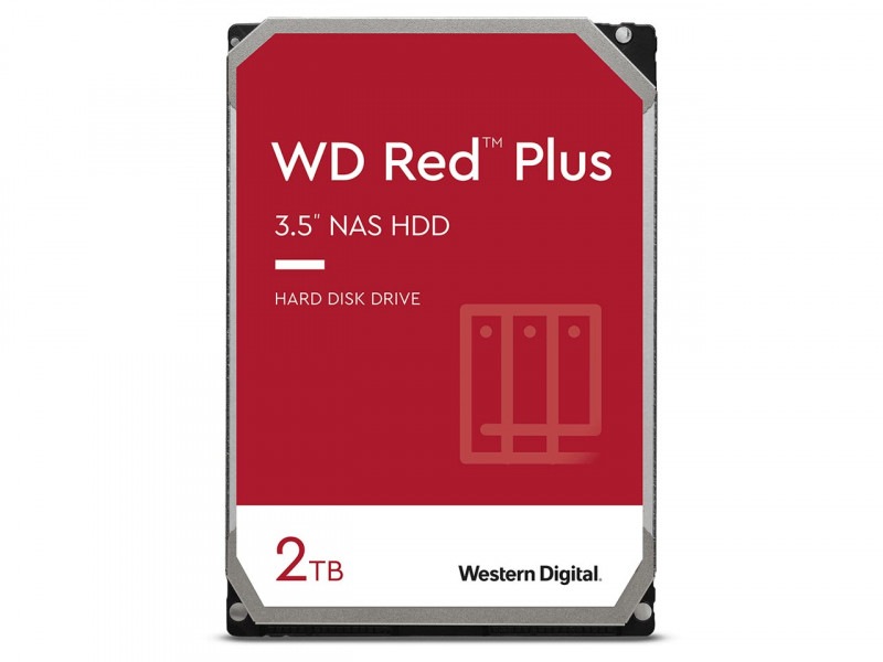 ��¢HDD 3.5����� WESTERN DIGITAL Red SATA 6Gb/s 128MB 2TB 5400rpm CMR WD20EFZX