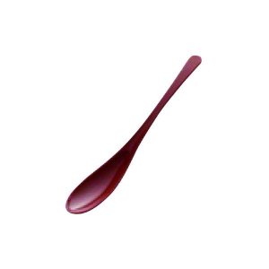 【セット販売】【6個セット】メラミン スリムスプーンMR−10 朱 【メーカー直送のため代引・日時指定不可】【北海道沖縄離島不可】
