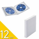 ELECOM ���쥳�� CCD-FBB12CR Blu-ray DVD CD�б����؎������� 12���Ǽ ���؎� �ڥ���󥻥��Բġ��̳�ƻ����Υ�������Բġ�