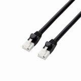 ELECOM ���쥳�� GM-LDGPAT/BK30 LAN�����̎ގ� PS5�б� CAT6A ���ޤ��ɻ� 3.0m �̎ގ׎��� �ڥ���󥻥��Բġ��̳�ƻ����Υ�������Բġ�