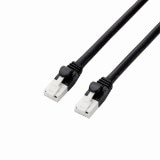 ELECOM ���쥳�� GM-LDGPAT/BK50 LAN�����̎ގ� PS5�б� CAT6A ���ޤ��ɻ� 5.0m �̎ގ׎��� �ڥ���󥻥��Բġ��̳�ƻ����Υ�������Բġ�