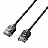 ELECOM ���쥳�� LD-GPASS/BK3 LAN�����̎ގ� CAT6A �����ʎߎ����؎� 3.0m �̎ގ׎��� �ڥ���󥻥��Բġ��̳�ƻ����Υ�������Բġ�