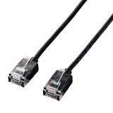 ELECOM ���쥳�� LD-GPASS/BK5 LAN�����̎ގ� CAT6A �����ʎߎ����؎� 5.0m �̎ގ׎��� �ڥ���󥻥��Բġ��̳�ƻ����Υ�������Բġ�