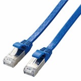 ELECOM ���쥳�� LD-TWSF/BU3 LAN�����̎ގ� CAT7��� �̎׎��� 3.0m �̎ގَ� �ڥ���󥻥��Բġ��̳�ƻ����Υ�������Բġ�