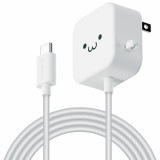 ELECOM ���쥳�� MPA-ACC21WF AC���Ŵ� ���ώΎ����̎ގڎ����� 2.4A���� Type-C USB-C �����̎ގٰ��η� 2.5m �Ύ܎��Ď̎����� �ڥ���󥻥��Բġ��̳�ƻ����Υ�������Բġ�