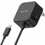 ELECOM ���쥳�� MPA-ACC22BK AC���Ŵ� ���ώΎ����̎ގڎ����� 2.4A���� Type-C USB-C �����̎ގٰ��η� 1.5m USB-A�Ҏ�1�Ύߎ��� ���ޤ���������� �̎ގ׎��� �ڥ���󥻥��Բġ��̳�ƻ����Υ�������Բġ�