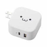ELECOM ���쥳�� MPA-ACCP20WF AC���Ŵ� ���ώΎ����̎ގڎ����� USB Power Delivery��� 20W+12W USB-C1�Ύߎ��� USB-A1�Ύߎ��� �Ύ܎��Ď̎����� �ڥ���󥻥��Բġ��̳�ƻ����Υ�������Բġ�