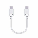ELECOM ���쥳�� MPA-CC01PNWH ���ώΡ����̎ގڎ�����USB�����̎ގ� USB(C-C) �����ݎ��ގ��Ď� USB Power Delivery�б� ǧ���� 0.1m �Ύ܎��� �ڥ���󥻥��Բġ��̳�ƻ����Υ�������Բġ�