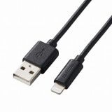ELECOM ���쥳�� MPA-UALO10BK Lightning�����̎ގ� �����ݎ��ގ��Ď� 1.0m �̎ގ׎��� �ڥ���󥻥��Բġ��̳�ƻ����Υ�������Բġ�